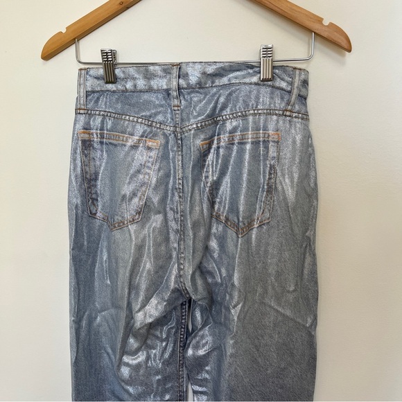 Rag & Bone Alex Liquid High Rise Straight Pants Size 24 - Picture 7 of 7